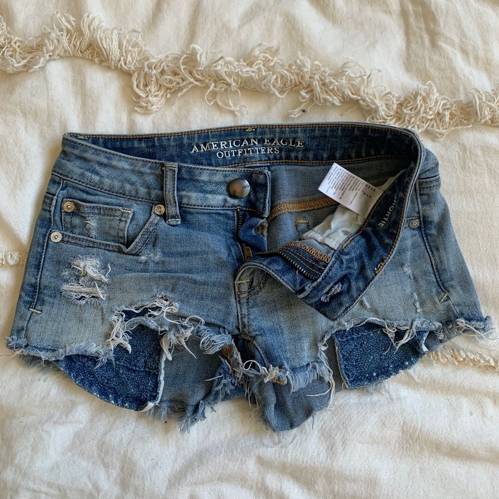 American eagle denim shorts - 00